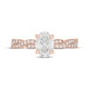 Thumbnail Image 2 of Neil Lane Artistry Oval-Cut Lab-Created Diamond Engagement Ring 1-1/3 ct tw 14K Rose Gold