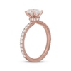 Thumbnail Image 1 of Neil Lane Artistry Oval-Cut Lab-Created Diamond Engagement Ring 2 ct tw 14K Rose Gold