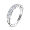 Thumbnail Image 2 of THE LEO Diamond Two-Row Anniversary Band 3/4 ct tw 14K White Gold