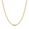 Thumbnail Image 1 of Solid Silk Rope Chain Necklace 3mm 14K Yellow Gold 22&quot;