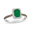 Thumbnail Image 1 of Le Vian Emerald Ring 1/3 ct tw 14K Vanilla Gold