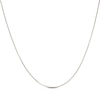 Thumbnail Image 1 of Solid Rolo Chain Necklace 0.89mm 14K White Gold 18&quot;