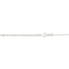 Thumbnail Image 3 of Solid Rolo Chain Necklace 0.89mm 14K White Gold 18&quot;