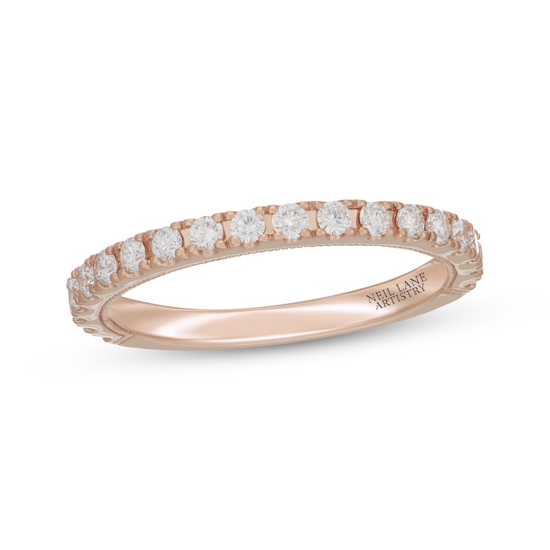 Main Image 1 of Neil Lane Artistry Lab-Grown Diamond Anniversary Ring 1/2 ct tw 14K Rose Gold