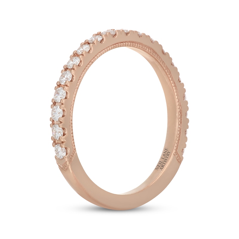 Main Image 2 of Neil Lane Artistry Lab-Grown Diamond Anniversary Ring 1/2 ct tw 14K Rose Gold