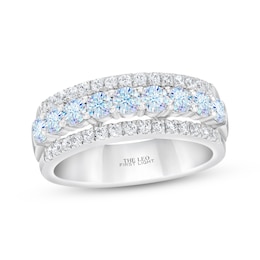 THE LEO First Light Diamond Round-Cut Anniversary Band 1-1/4 ct tw 14K White Gold