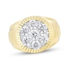 Thumbnail Image 1 of Men's Lab-Grown Diamonds by KAY Multi-Stone Ring 2-1/2 ct tw 10K Yellow Gold