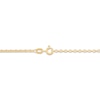 Thumbnail Image 4 of Hollow Teardrop Necklace 14K Yellow Gold 18&quot;