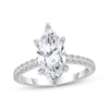 Thumbnail Image 1 of Lab-Grown Diamonds by KAY Marquise-Cut Engagement Ring 4-1/2 ct tw 14K White Gold