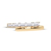 Thumbnail Image 3 of Baguette-Cut Diamond Wrap Ring 1/4 ct tw 14K Yellow Gold