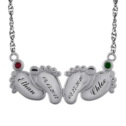 Birthstone Engravable Necklace