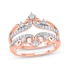 Thumbnail Image 1 of Diamond Enhancer Ring 1/2 ct tw Round-cut 14K Rose Gold