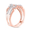 Thumbnail Image 2 of Diamond Enhancer Ring 1/2 ct tw Round-cut 14K Rose Gold