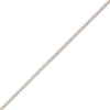 Thumbnail Image 2 of Solid Box Chain Necklace 0.9mm 14K White Gold 18&quot;