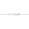 Thumbnail Image 3 of Diamond Ladder Necklace 1/2 ct tw 10K White Gold 18&quot;