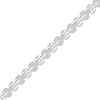 Thumbnail Image 2 of Diamond Link Bracelet 1/4 ct tw Sterling Silver 7.25&quot;