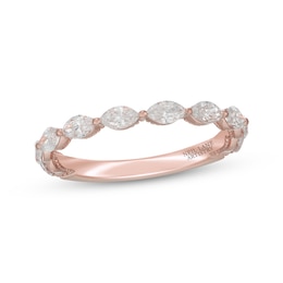 Neil Lane Artistry Marquise-Cut Lab-Grown Diamond Anniversary Band 3/4 ct tw 14K Rose Gold