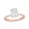 Thumbnail Image 0 of Neil Lane Artistry Oval-Cut Lab-Created Diamond Engagement Ring 2-5/8 ct tw 14K Rose Gold