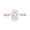 Thumbnail Image 2 of Neil Lane Artistry Oval-Cut Lab-Created Diamond Engagement Ring 2-5/8 ct tw 14K Rose Gold