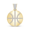 Thumbnail Image 1 of Men's Diamond Basketball Charm 3/8 ct tw 10K Yellow Gold