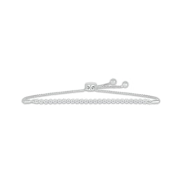 Lab-Grown Diamonds by KAY Line Bolo Bracelet 1/2 ct tw 10K White Gold