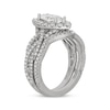 Thumbnail Image 2 of Neil Lane Artistry Marquise-Cut Lab-Grown Diamond Halo Bridal Set 2-1/8 ct tw 14K White Gold