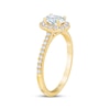 Thumbnail Image 2 of THE LEO First Light Diamond Oval & Round-Cut Engagement Ring 3/4 ct tw 14K Yellow Gold