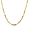 Thumbnail Image 0 of Solid Cuban Curb Chain Necklace 3.96mm 14K Yellow Gold 20"