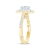 Thumbnail Image 2 of Monique Lhuillier Bliss Round-Cut Lab-Grown Diamond Engagement Ring 1-7/8 ct tw 18K Two-Tone Gold