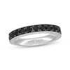 Thumbnail Image 1 of Neil Lane Black Diamond Anniversary Ring 1 ct tw 14K White Gold