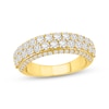 Thumbnail Image 0 of Diamond Multi-Row Anniversary Ring 1-1/2 ct tw 10K Yellow Gold