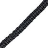 Thumbnail Image 3 of Men's Black Leather Bracelet Stainless Steel 8.5&quot;