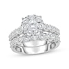 Thumbnail Image 1 of Lab-Grown Diamonds by KAY Round-Cut Multi-Stone Bridal Set 3 ct tw 10K White Gold