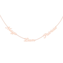 Family Nameplate Necklace