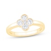 Thumbnail Image 1 of Diamond Clover Fashion Ring 1/2 ct tw 18K Yellow Gold