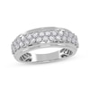 Thumbnail Image 1 of Diamond Two-Row Ring 1/2 ct tw 14K White Gold