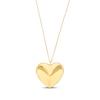 Thumbnail Image 1 of Heart Necklace 14K Yellow Gold 18&quot;