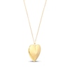 Thumbnail Image 2 of Heart Necklace 14K Yellow Gold 18&quot;