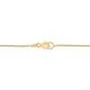 Thumbnail Image 3 of Heart Necklace 14K Yellow Gold 18&quot;