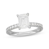 Thumbnail Image 1 of Neil Lane Artistry Emerald-Cut Lab-Grown Diamond Engagement Ring 2-1/2 ct tw 14K White Gold