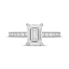 Thumbnail Image 3 of Neil Lane Artistry Emerald-Cut Lab-Grown Diamond Engagement Ring 2-1/2 ct tw 14K White Gold