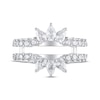 Thumbnail Image 3 of Pear-Shaped Trios Diamond Enhancer Ring 1 ct tw 14K White Gold