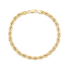 Thumbnail Image 0 of Hollow Rope Chain Bracelet 4.8mm 10K Yellow Gold 9"