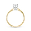 Thumbnail Image 3 of Certified Marquise-Cut Diamond Solitaire Engagement Ring 1 ct tw 14K Yellow Gold (I/I1)