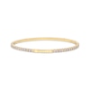 Thumbnail Image 2 of Diamond Flex Bangle Bracelet 3 ct tw 14K Yellow Gold