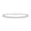 Thumbnail Image 0 of Lab-Grown Diamonds by KAY Flex Bangle Bracelet 2 ct tw 14K White Gold & Titanium