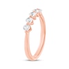 Thumbnail Image 2 of Diamond Five-Stone Anniversary Ring 1/2 ct tw 14K Rose Gold