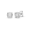 Thumbnail Image 1 of Diamond Solitaire Stud Earrings 1/2 ct tw 10K White Gold (I/I3)