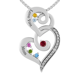 Birthstone Mother's Necklace