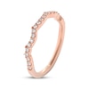 Thumbnail Image 2 of THE LEO First Light Diamond Scalloped Wedding Band 1/5 ct tw 14K Rose Gold